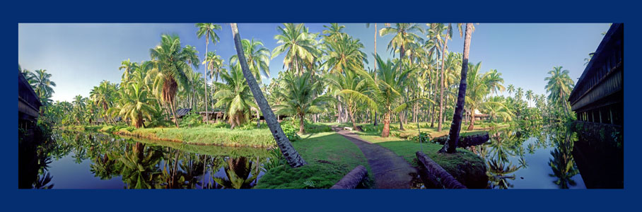 Coco Palms Lagoon Panorama 