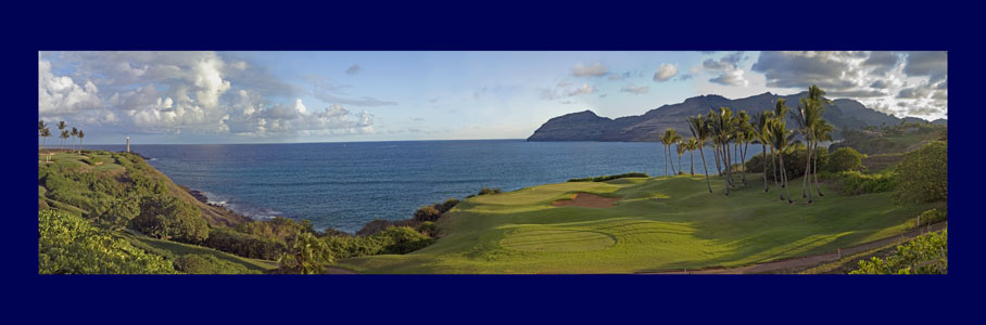 Nawiliwili Kauai Lagoons Lighthouse Panorama