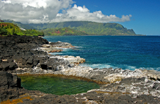 Queens Bath Princeville