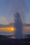 Spouting horn sunset